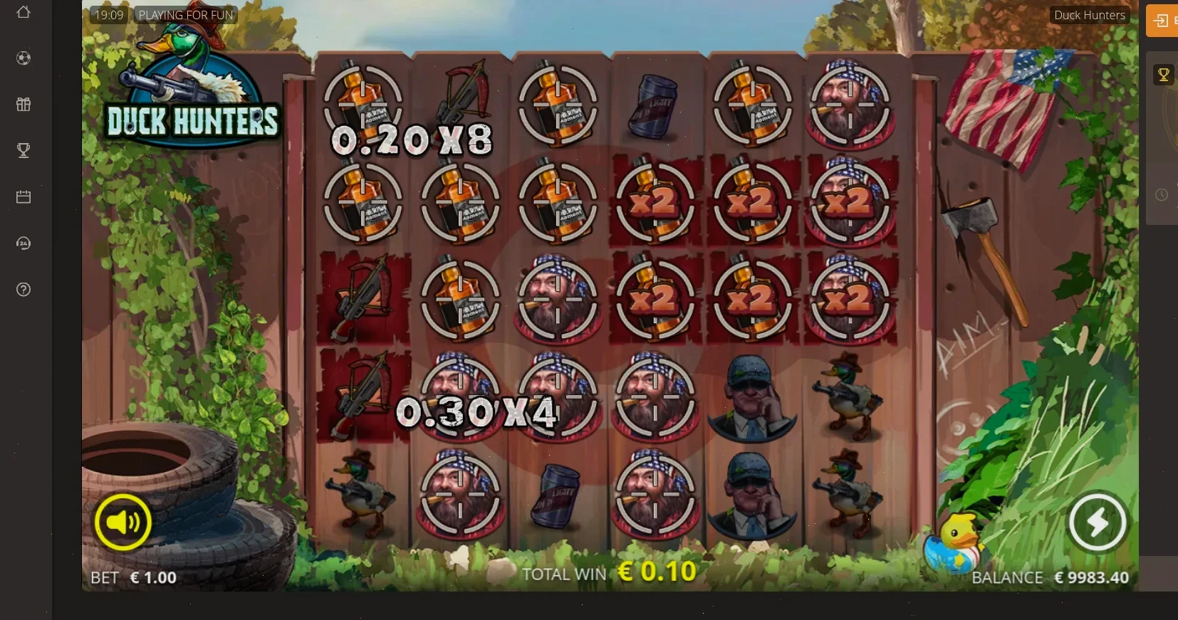 Фон Миллион казино с купюрами и слот-машинами